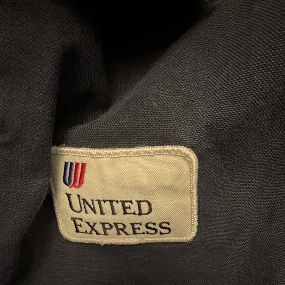 Vintage United Express Airline Walls ZeroZone Insulated Coveralls Medium Uniform